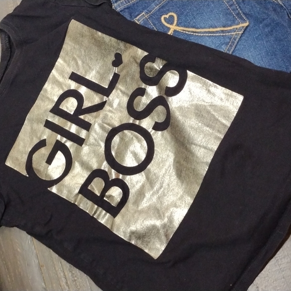 2 CHILDREN'S PLACE CAPRIS SZ 8 AND 2 TEES SZ 7 / 8 - Picture 14 of 16